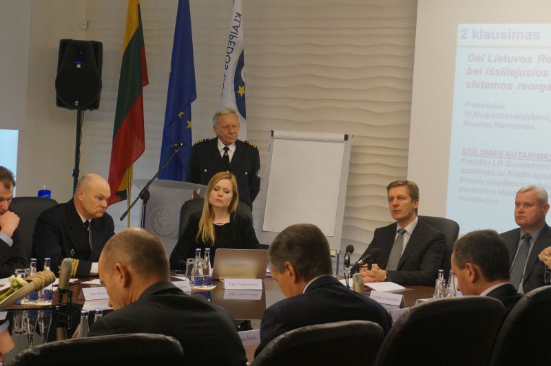 Paieškos ir gelbėjimo bei naftos surinkimo funkcijas siūloma patikėti vienai institucijai